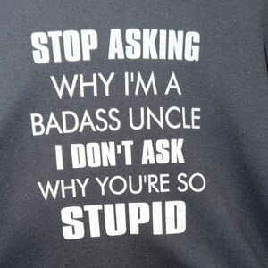 Gildan Men's Black Hoodie